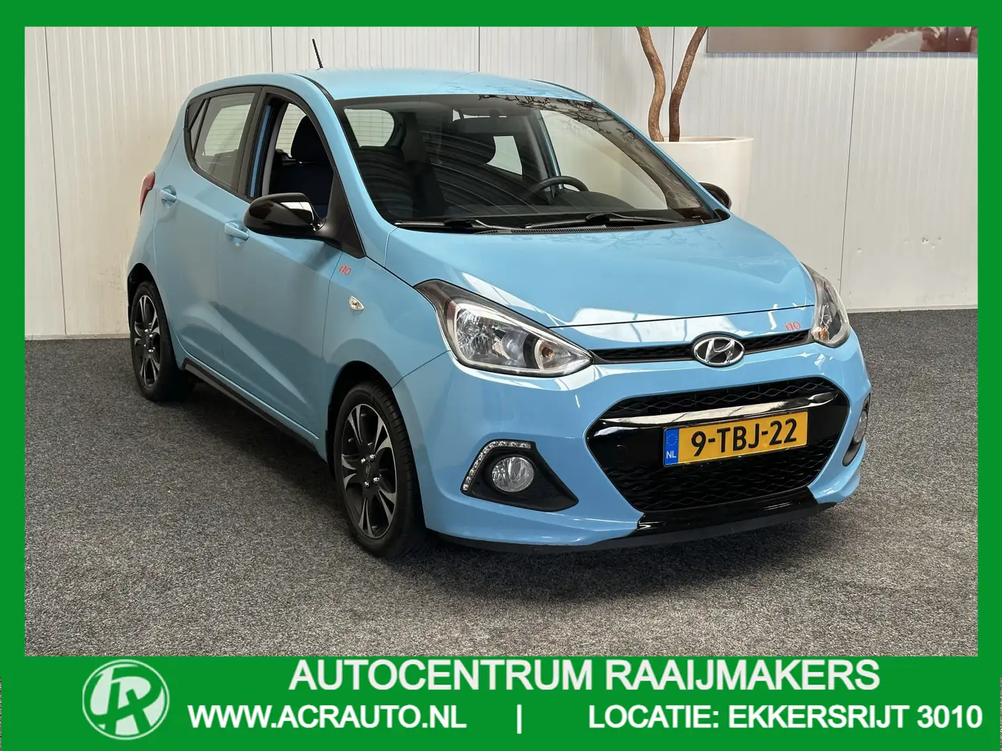 Hyundai i10 1.0i i-MOTION COMFORT PLUS NAVIGATIE BLUETOOTH TEL Bleu - 1