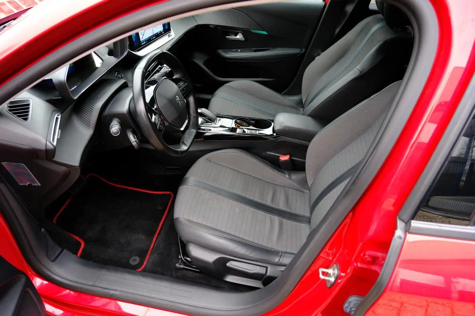 Peugeot e-208 EV Allure 50 kWh Aut. Half Leder|Clima|LED|Camera| Rot - 2