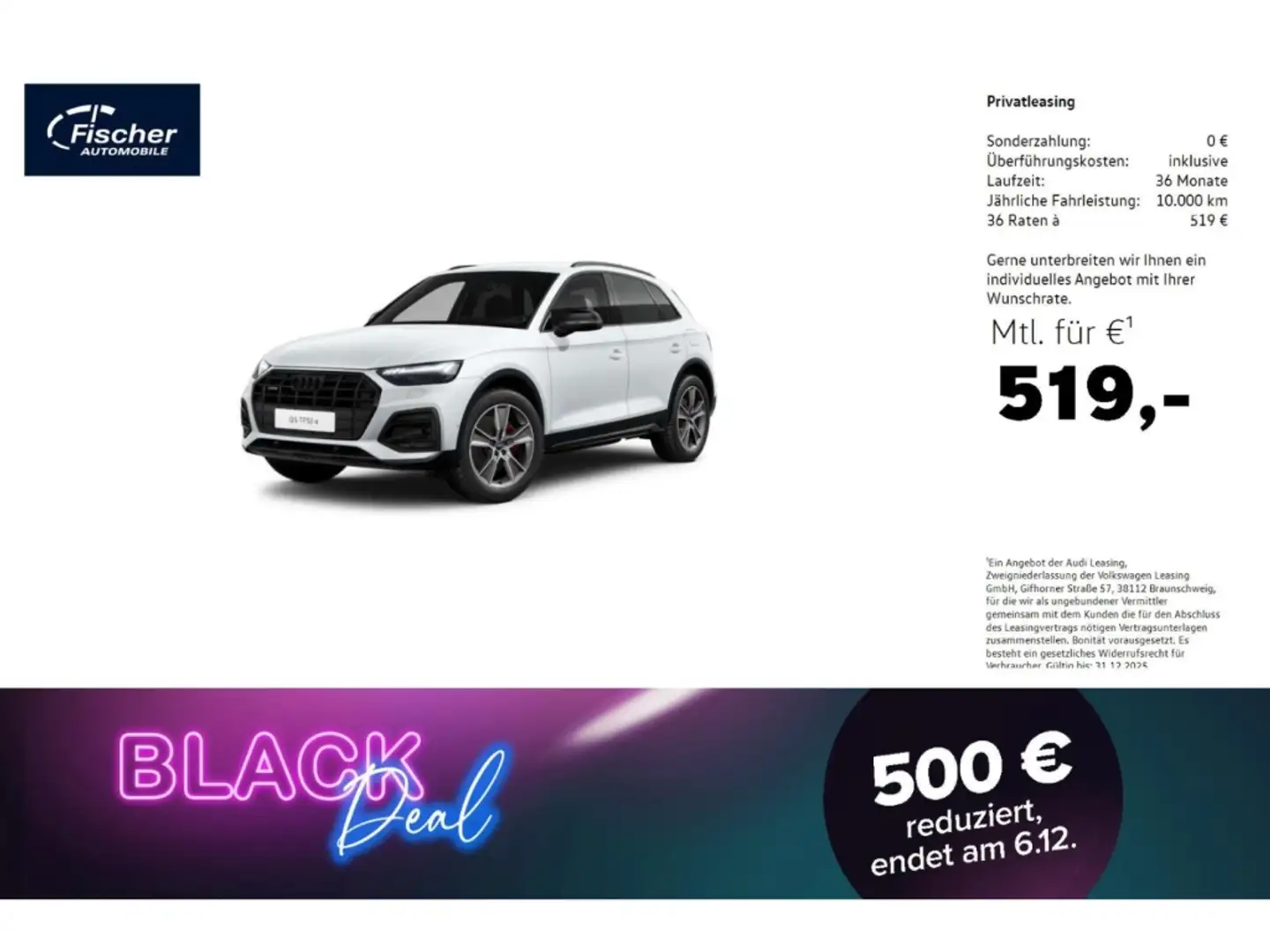 Audi Q5 50 TFSI e quattro Advanced S-Line Weiß - 1