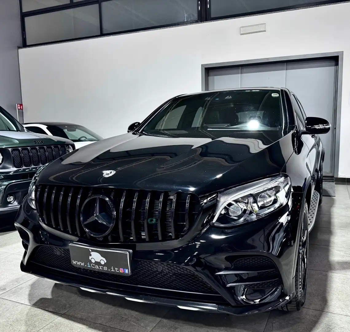 Mercedes-Benz GLC 250 d 204CV 4Matic Coupe Premium AMG Zwart - 2