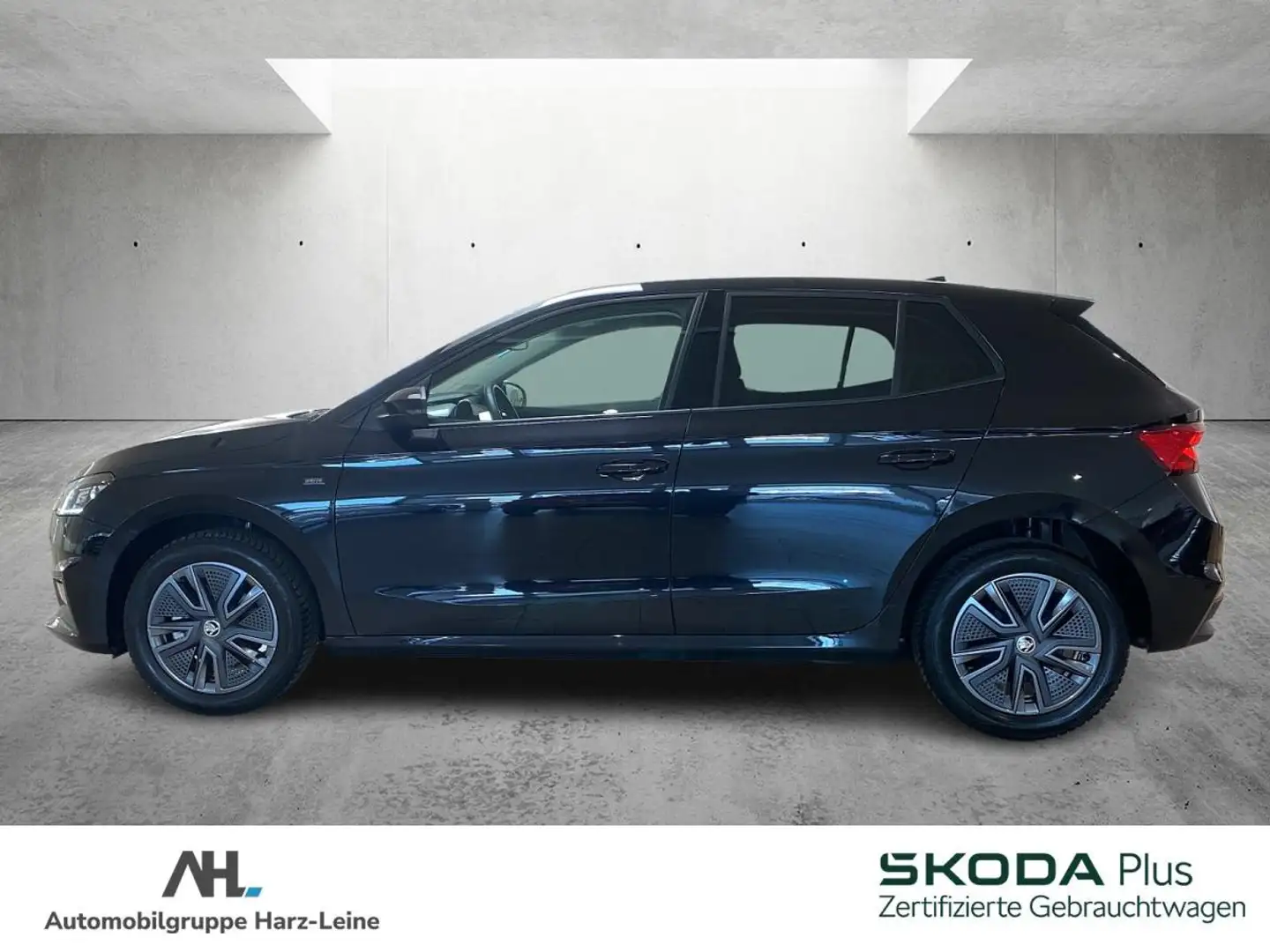 Skoda Fabia 1.0 TSI Selection DSG RFK PDC LED DAB Schwarz - 2