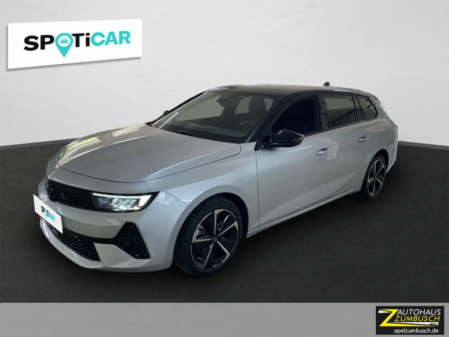 Opel Astra Sports Tourer Hybrid GS, Kamera, PDC, Sitzh. Grijs - 1