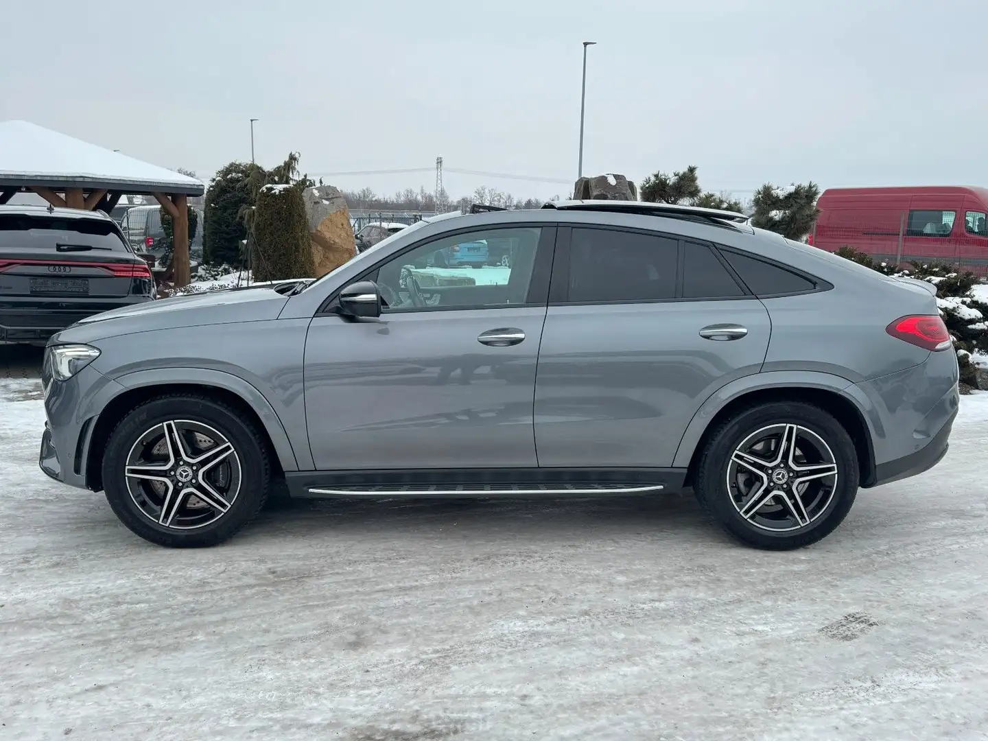 Mercedes-Benz GLE 400 d 4Matic Coupe AMG PANO DAB+ AHK Gris - 2