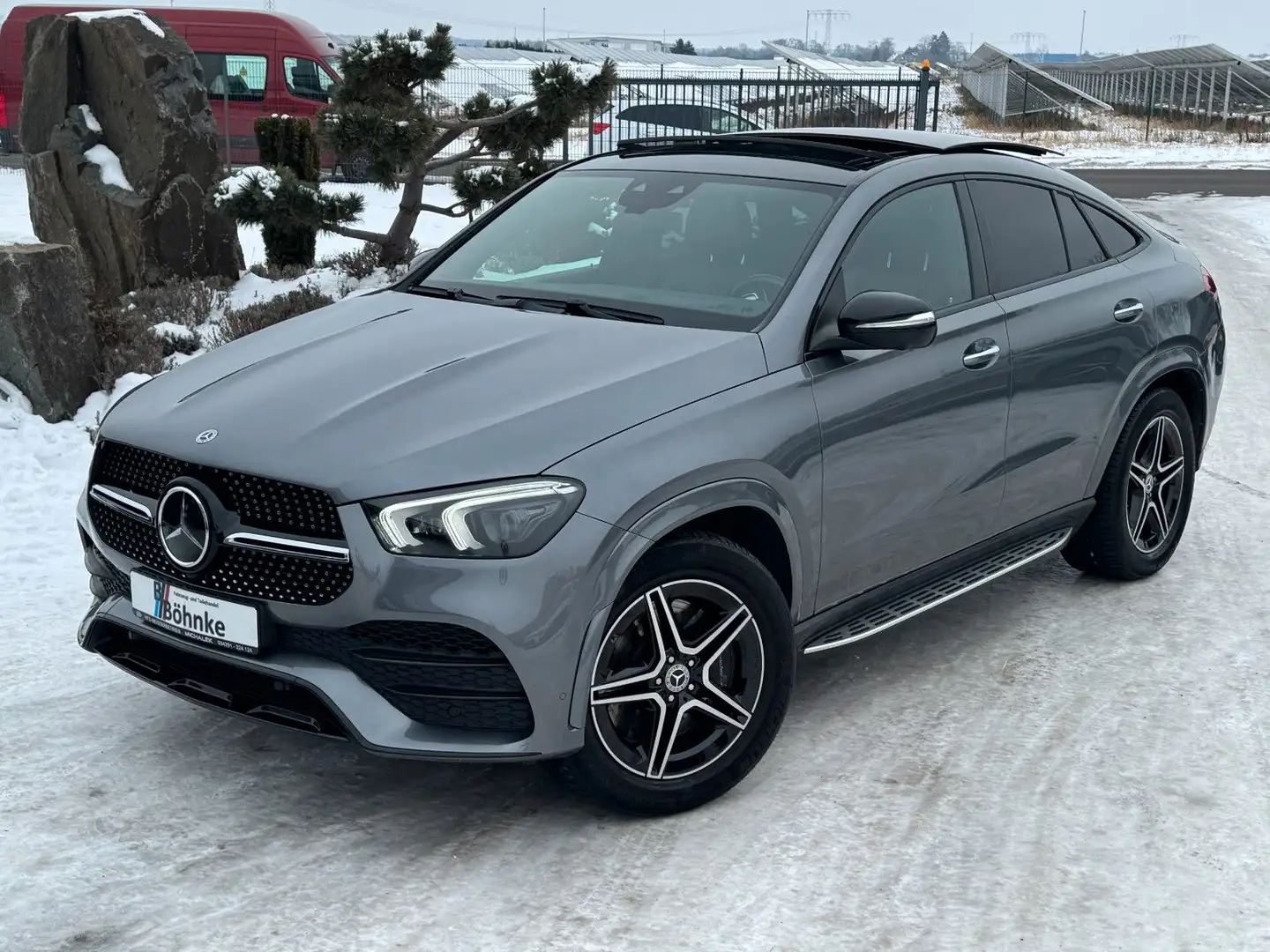 Mercedes-Benz GLE 400 d 4Matic Coupe AMG PANO DAB+ AHK Gris - 1