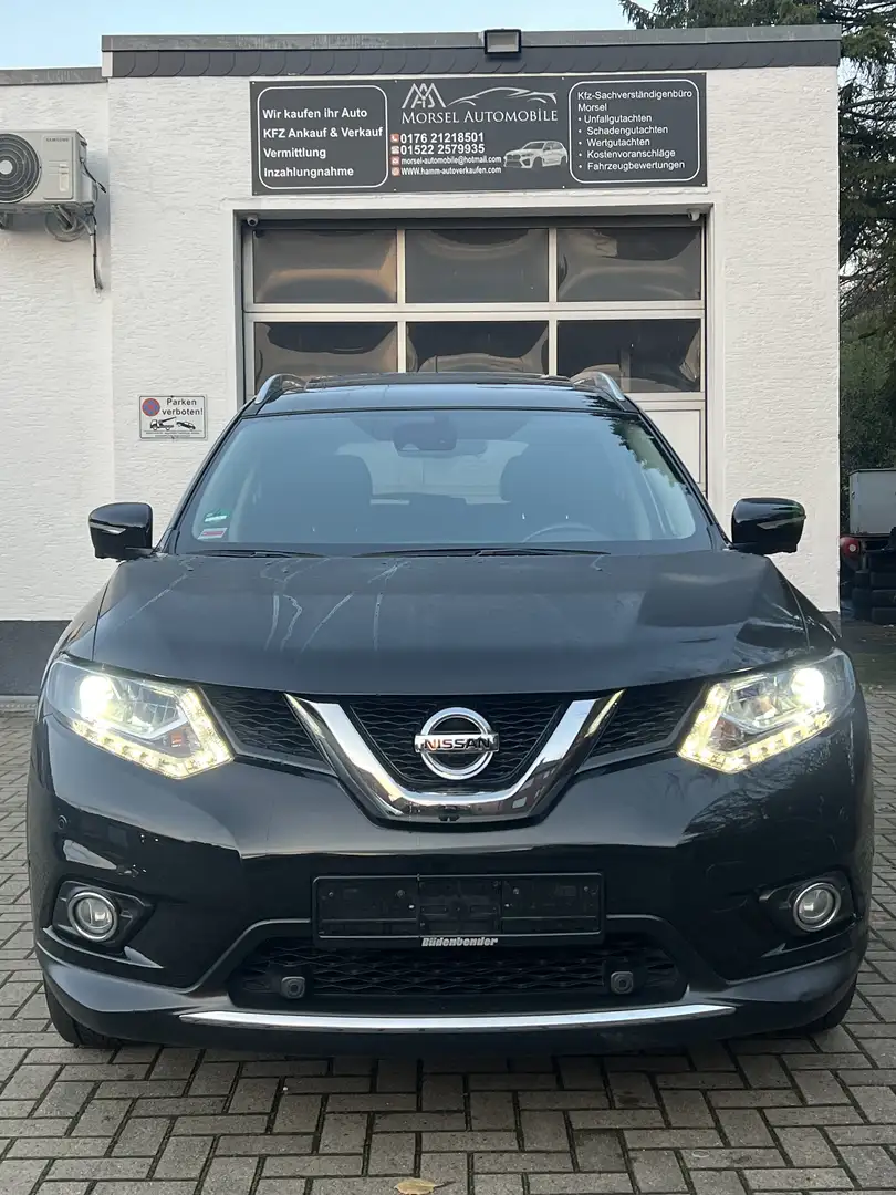 Nissan X-Trail Tekna 4x4/Voll Ausstattung/TÜV&Service Neu Negro - 2