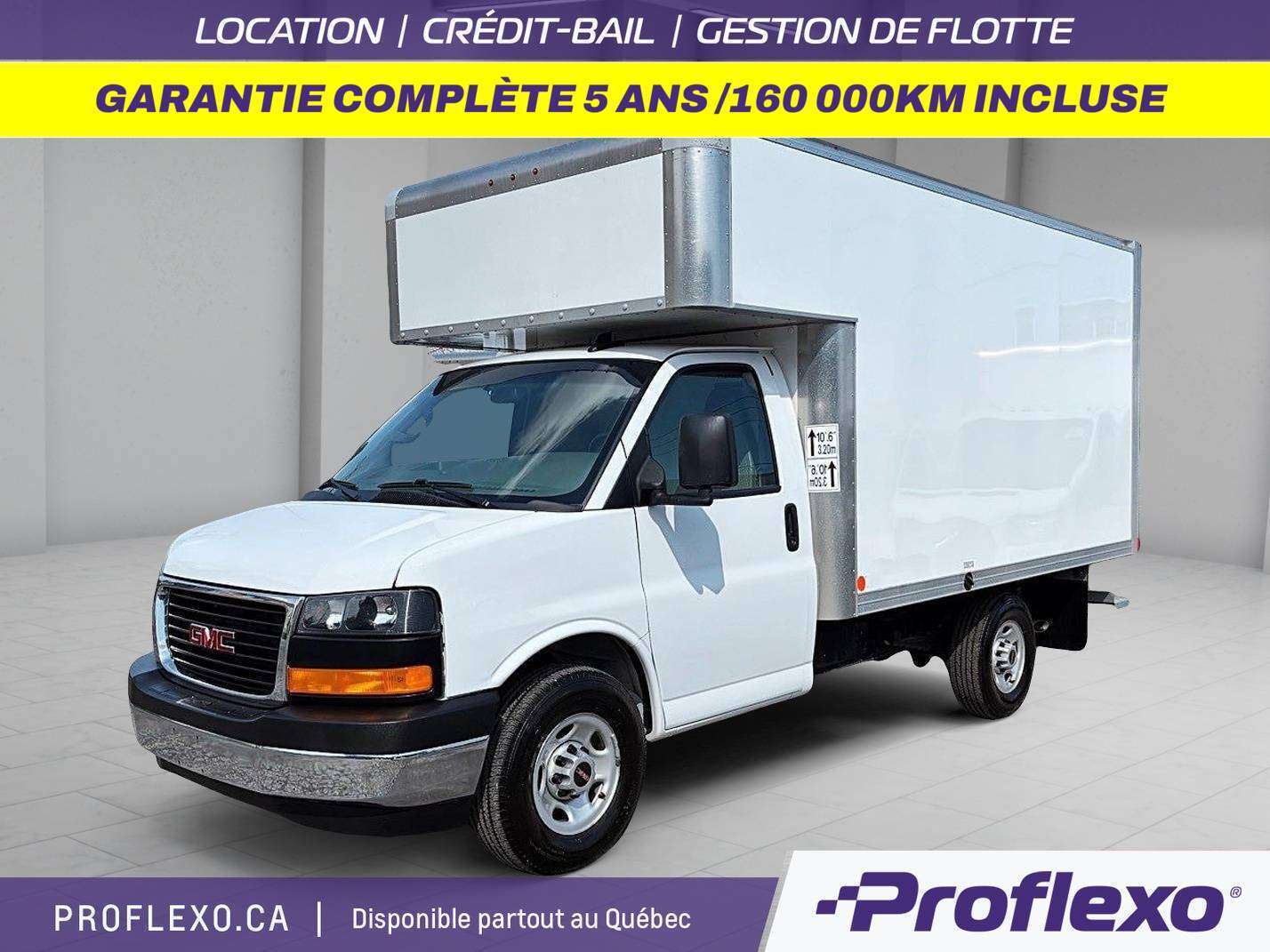 White 2025 GMC Savana Chassis Van Rear-Wheel Drive Automatic