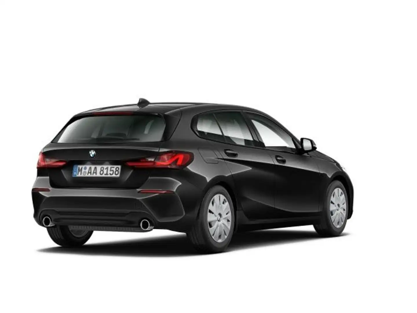 BMW 118 d Advantage Sport Aut. M Sportpaket Memory vo Schwarz - 2