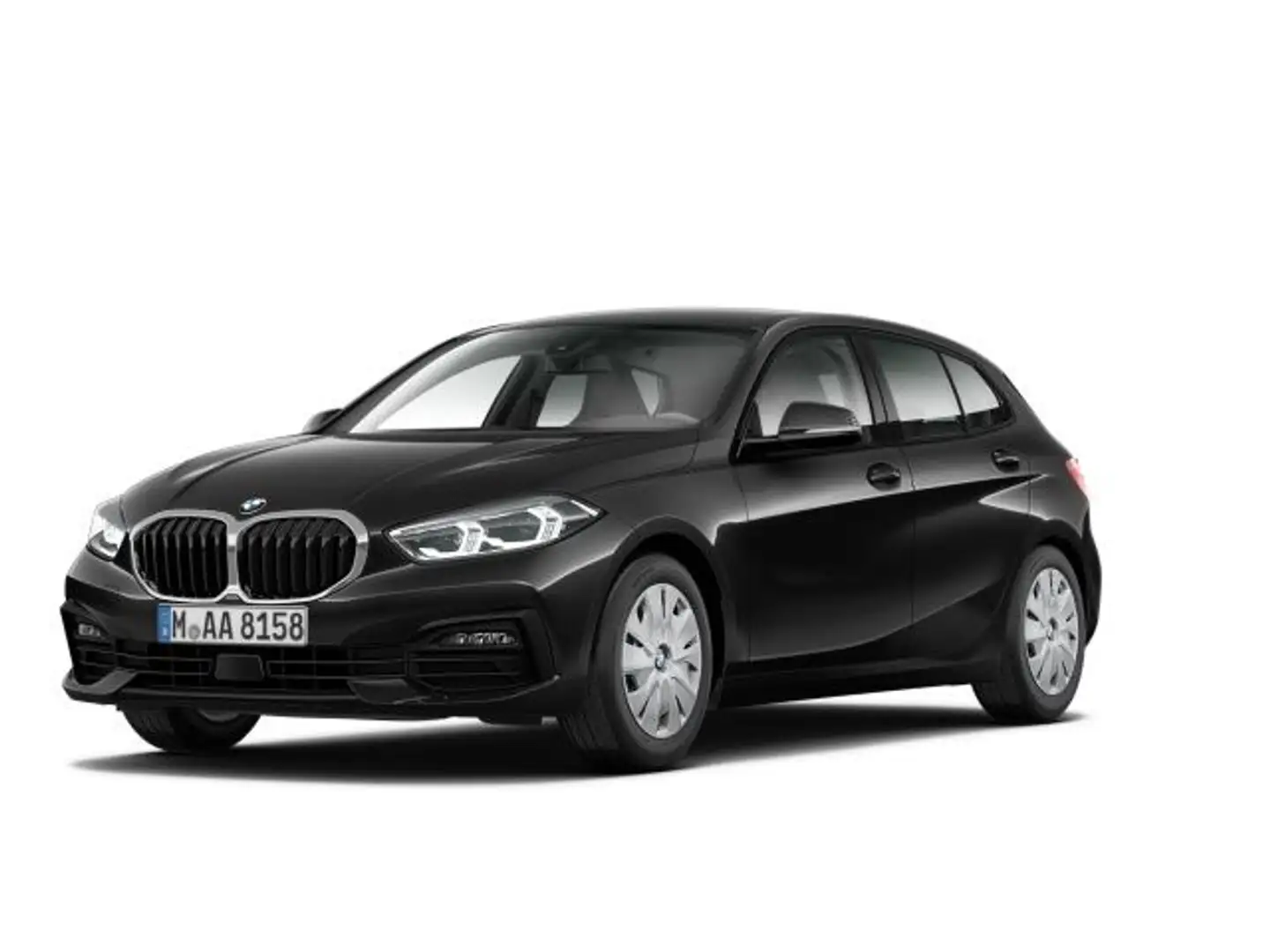 BMW 118 d Advantage Sport Aut. M Sportpaket Memory vo Schwarz - 1
