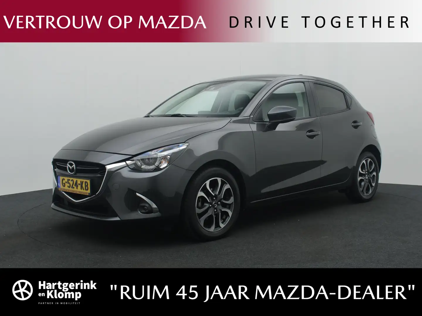 Mazda 2 1.5 Skyactiv-G GT-M automaat met Apple CarPlay : d Gris - 1
