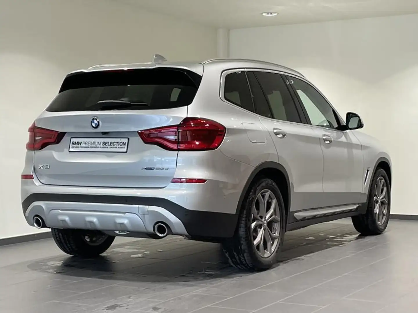 BMW X3 x Drive 20d Plateado - 2