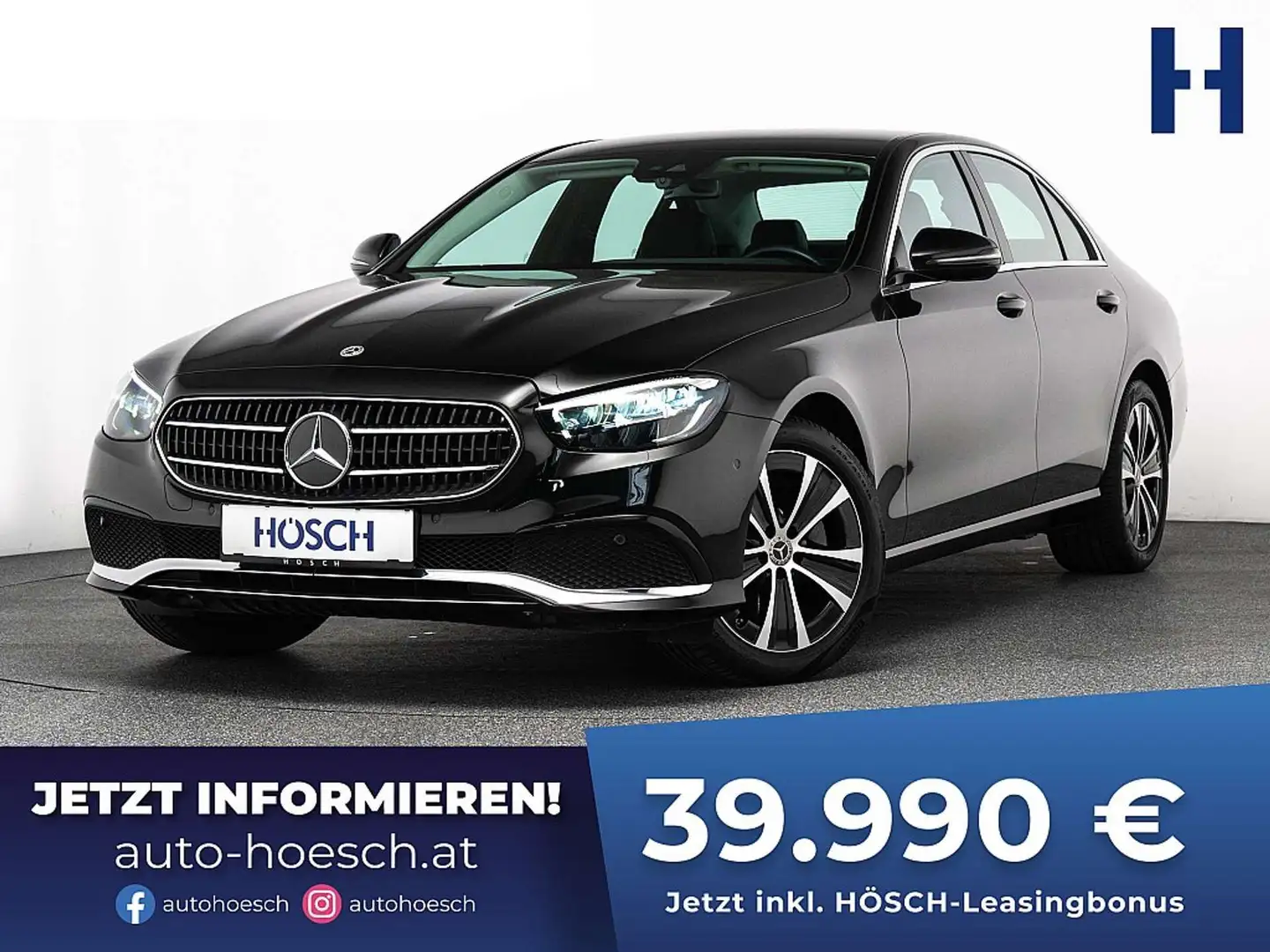 Mercedes-Benz E 300 e Avantgarde ERSTBESITZ TOP-ZUSTAND Zwart - 1