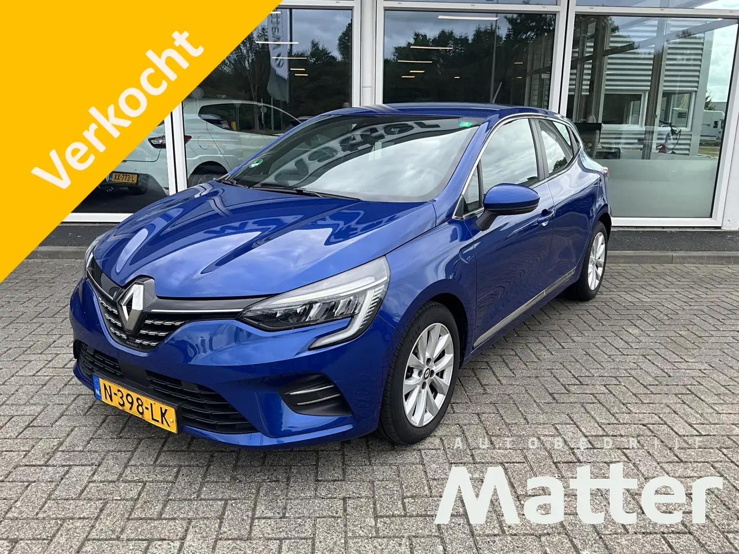 Renault Clio 1.0 TCe Intens Blauw - 1