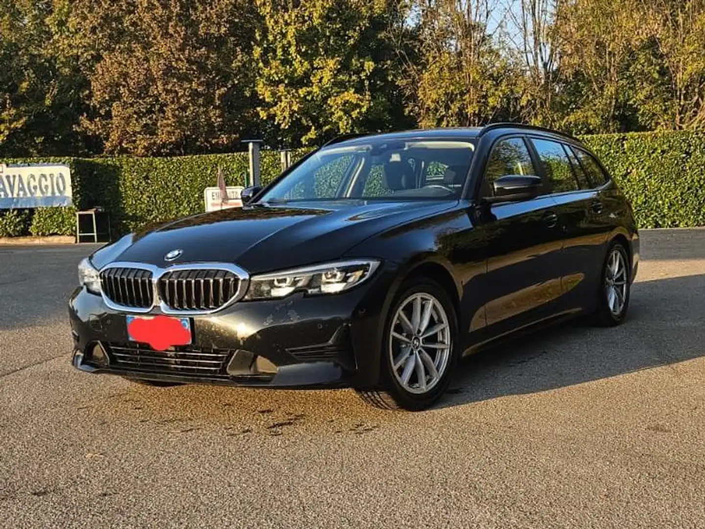 BMW 320 Serie 3 G21 2019 Touring 320d Touring Nero - 1