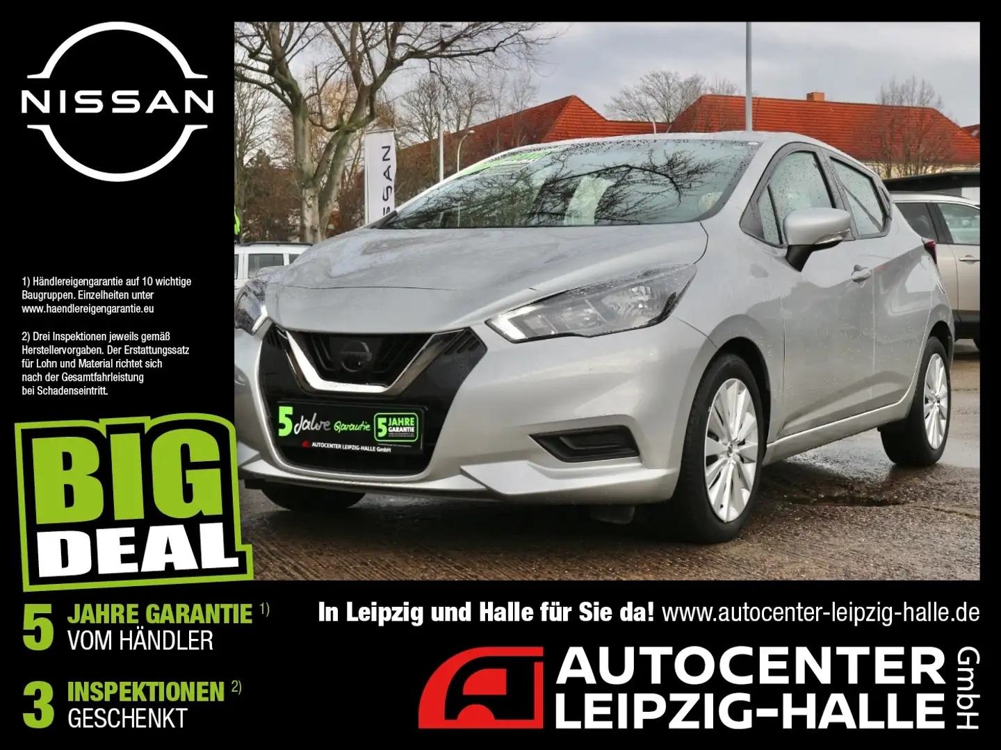 Nissan Micra 1.0 IG-T Acenta CarPlay DAB Klima Ezüst - 1