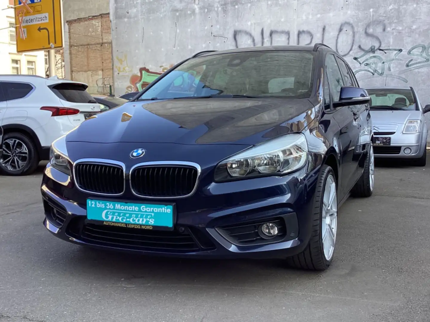 BMW 218 218 Baureihe 2 Gran Tourer 218 i Advantage 7Sitz Bleu - 1