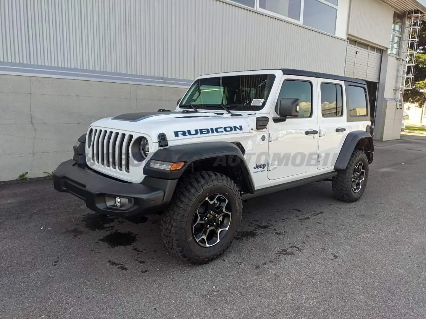 Jeep Wrangler Wrangler Plug-In Hybrid My23 Rubicon 2.0 4xe Phev Bianco - 1