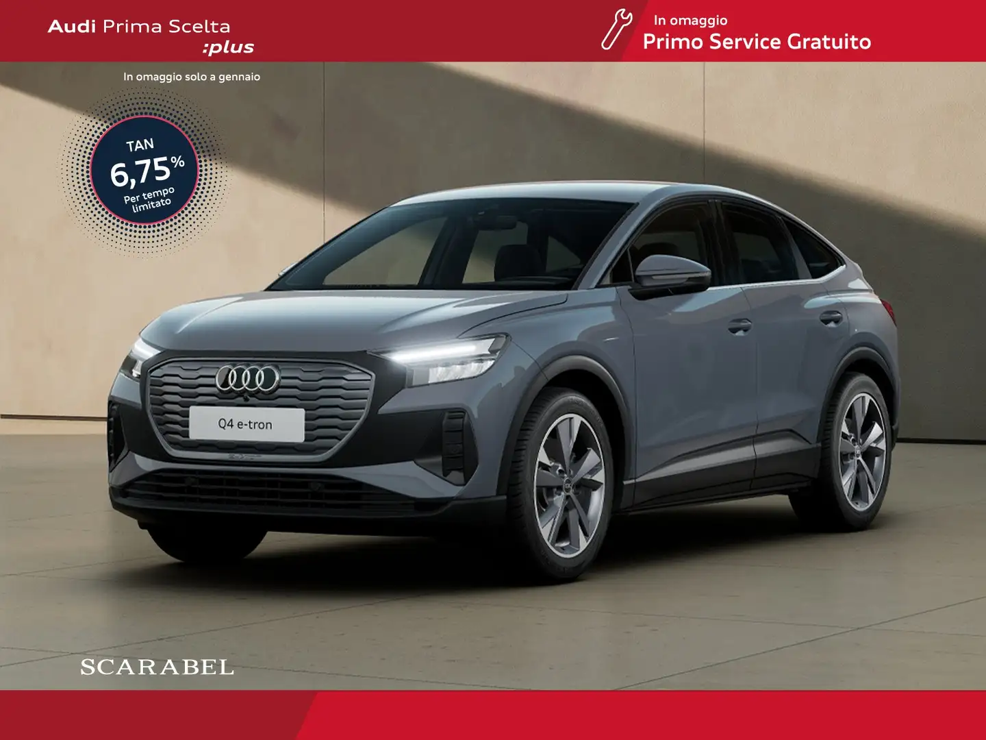 Audi Q4 e-tron sportback e-tron 45 business Grigio - 1