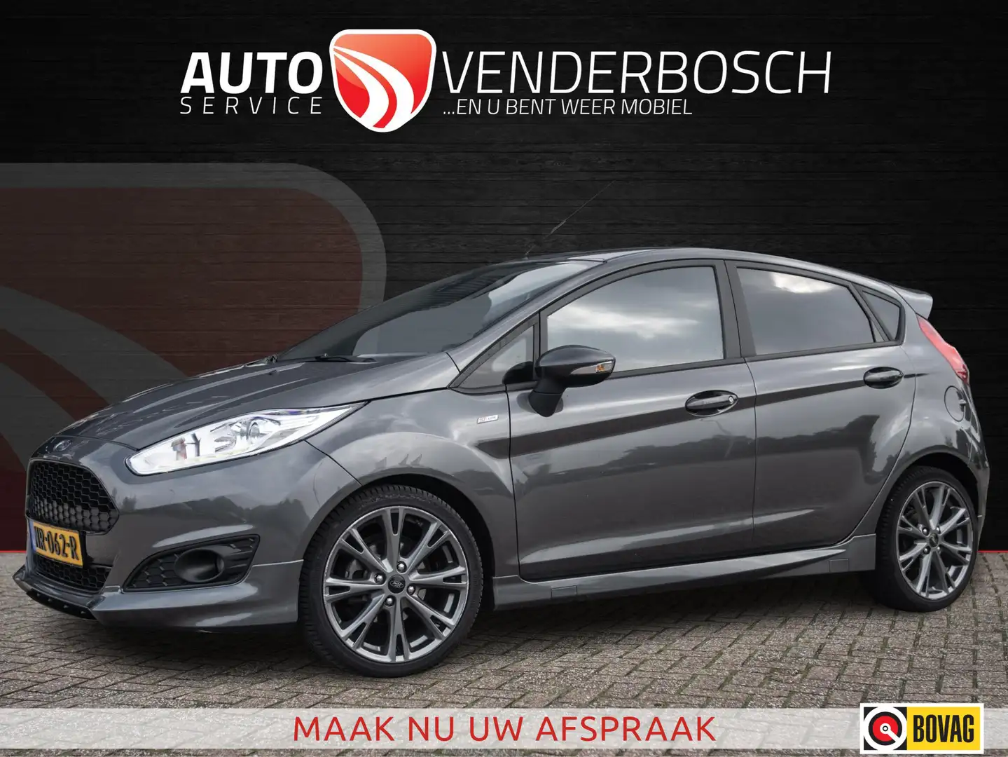 Ford Fiesta 1.0 EcoBoost ST Line 101pk | Clima | Cruise | Navi Grigio - 1