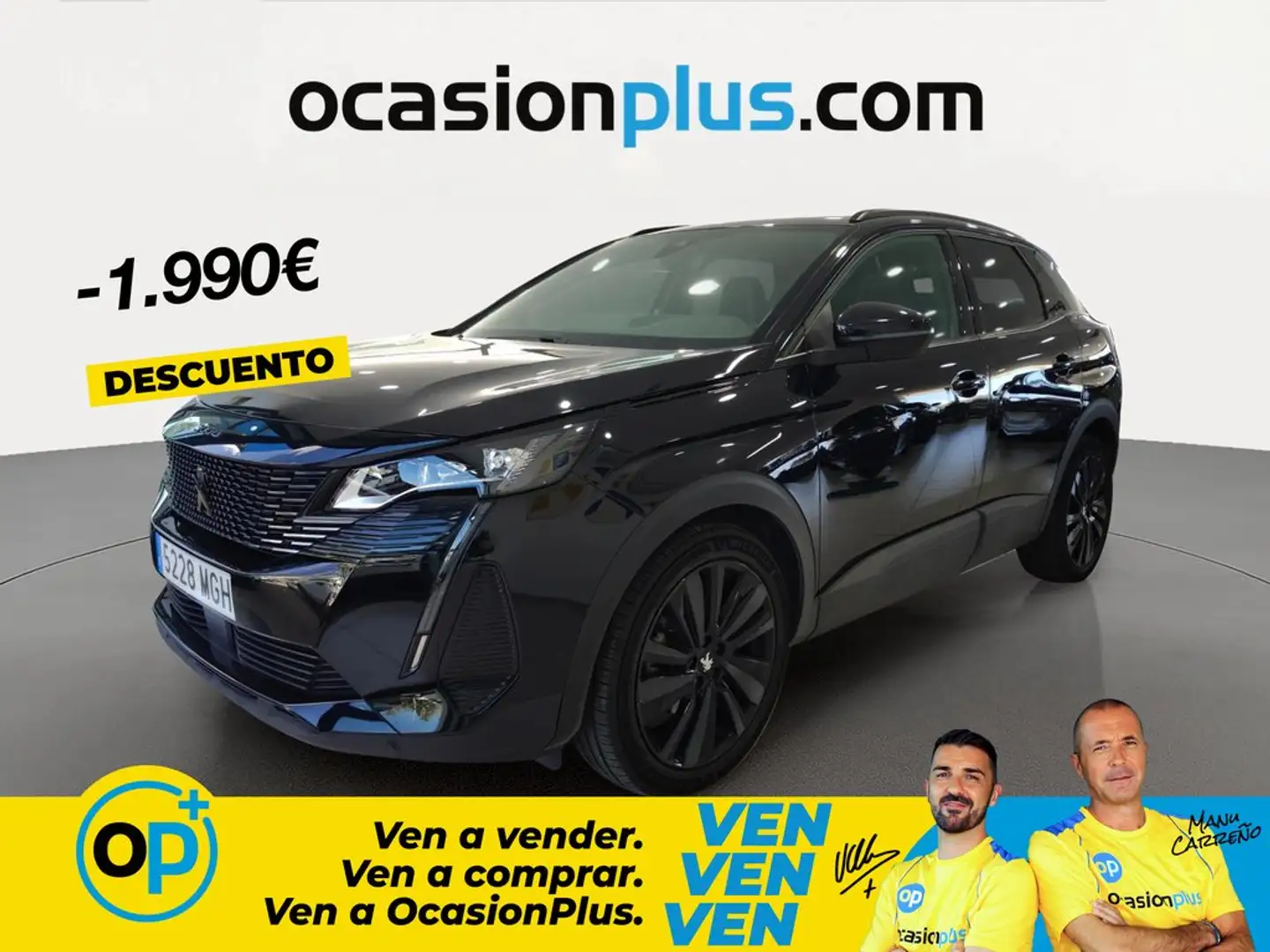 Peugeot 3008 1.5BlueHDi GT S&S EAT8 130 Negro - 1