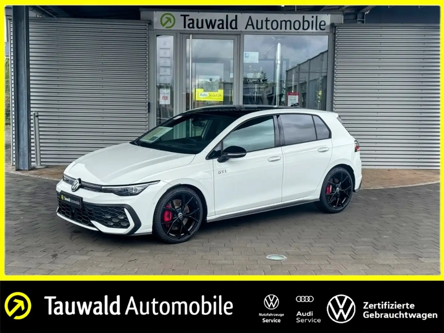 Volkswagen Golf VIII GTI DSG Black Style PANO/HUD/IQ/DCC Weiß - 1
