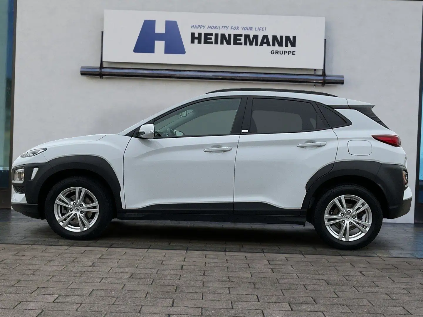 Hyundai KONA 1.0 T-GDI YES! Navi Sitzheizung AHK PDC Weiß - 2