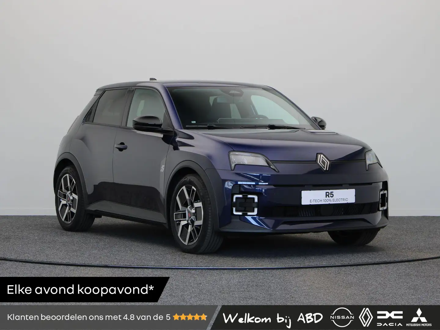 Renault R 5 urban range techno 40 kWh | Stoel- en stuurwielver Blauw - 1