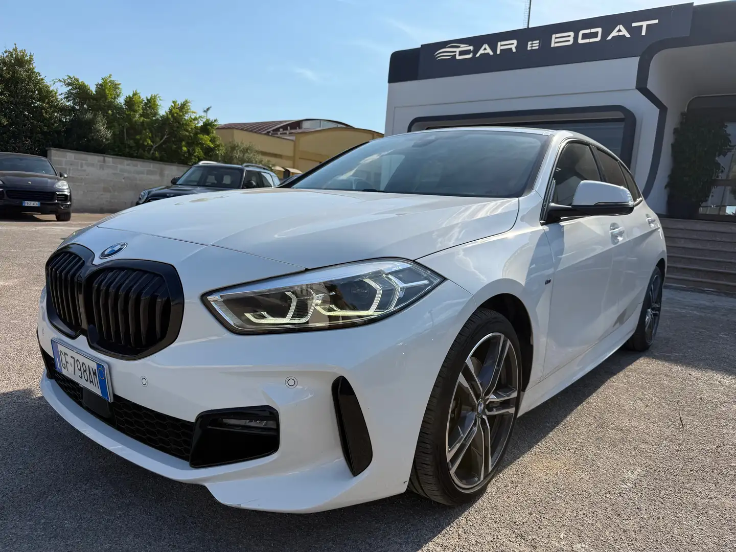 BMW 116 Serie 1 F40 116d Msport auto Blanc - 2