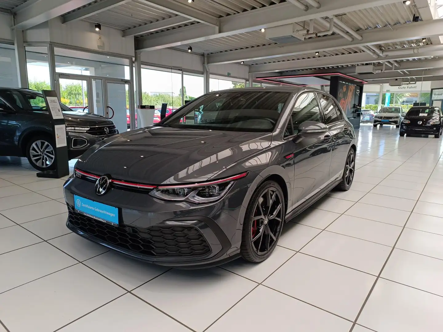Volkswagen Golf 8 2.0 TSI "GTI" 245 PS DSG+IQ.LIGHT+AHK+STANDHEIZU Gris - 2