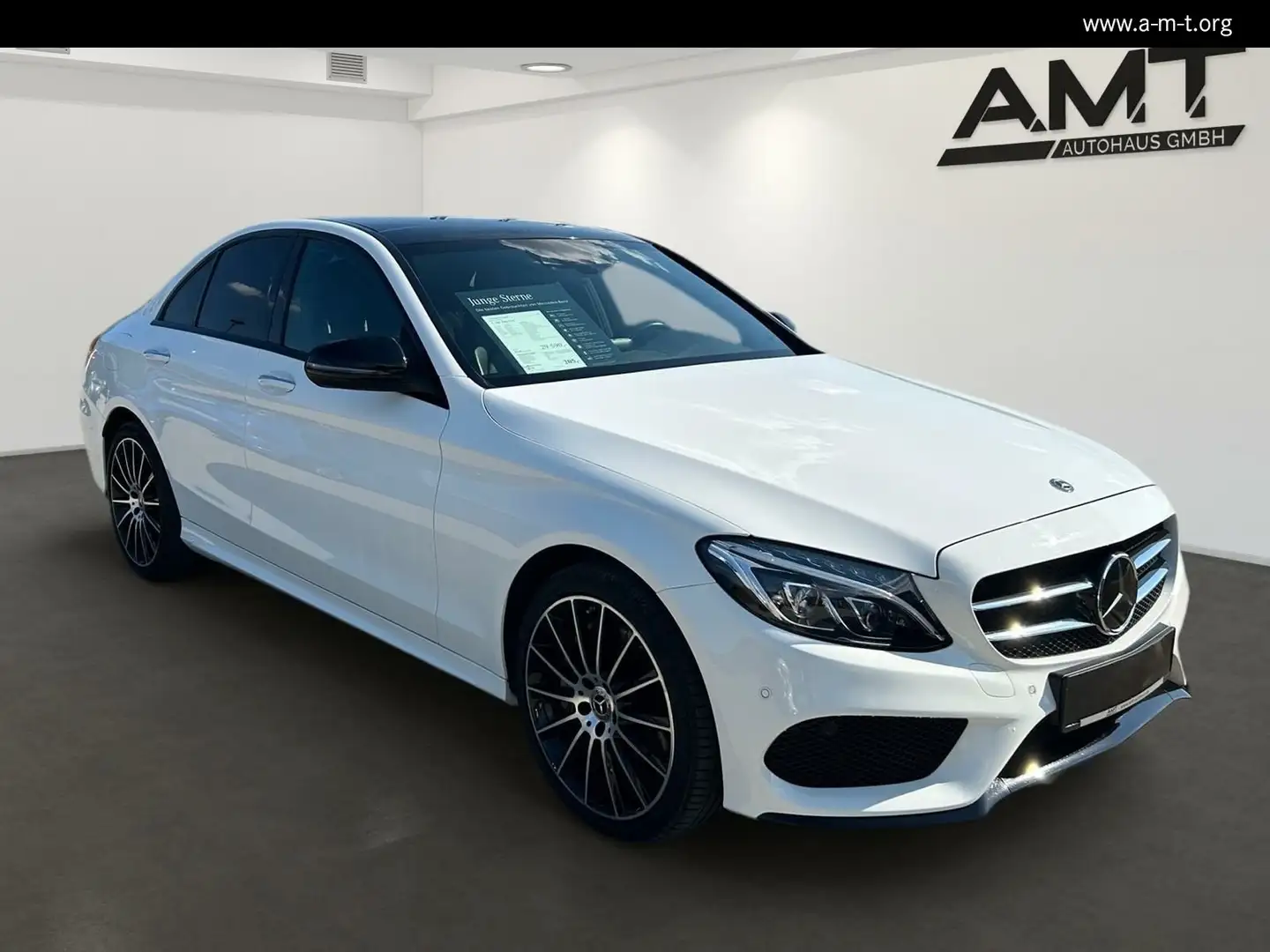 Mercedes-Benz C 400 4MATIC AMG Line Exterieur/COMAND/Autom. White - 2