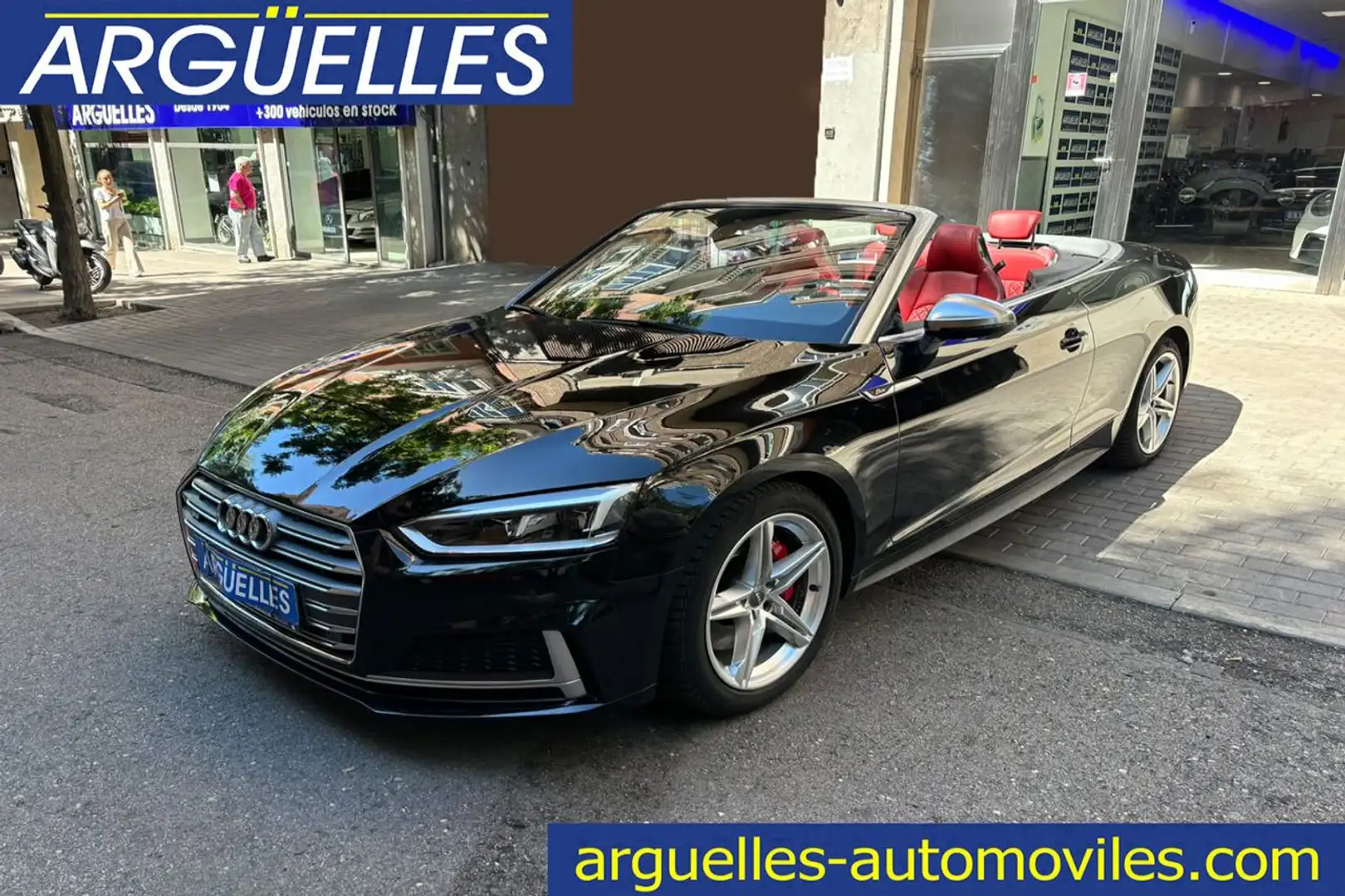 Audi S5 Cabrio 3.0 V6 TFSI Quattro 354cv Tiptronic Negro - 1