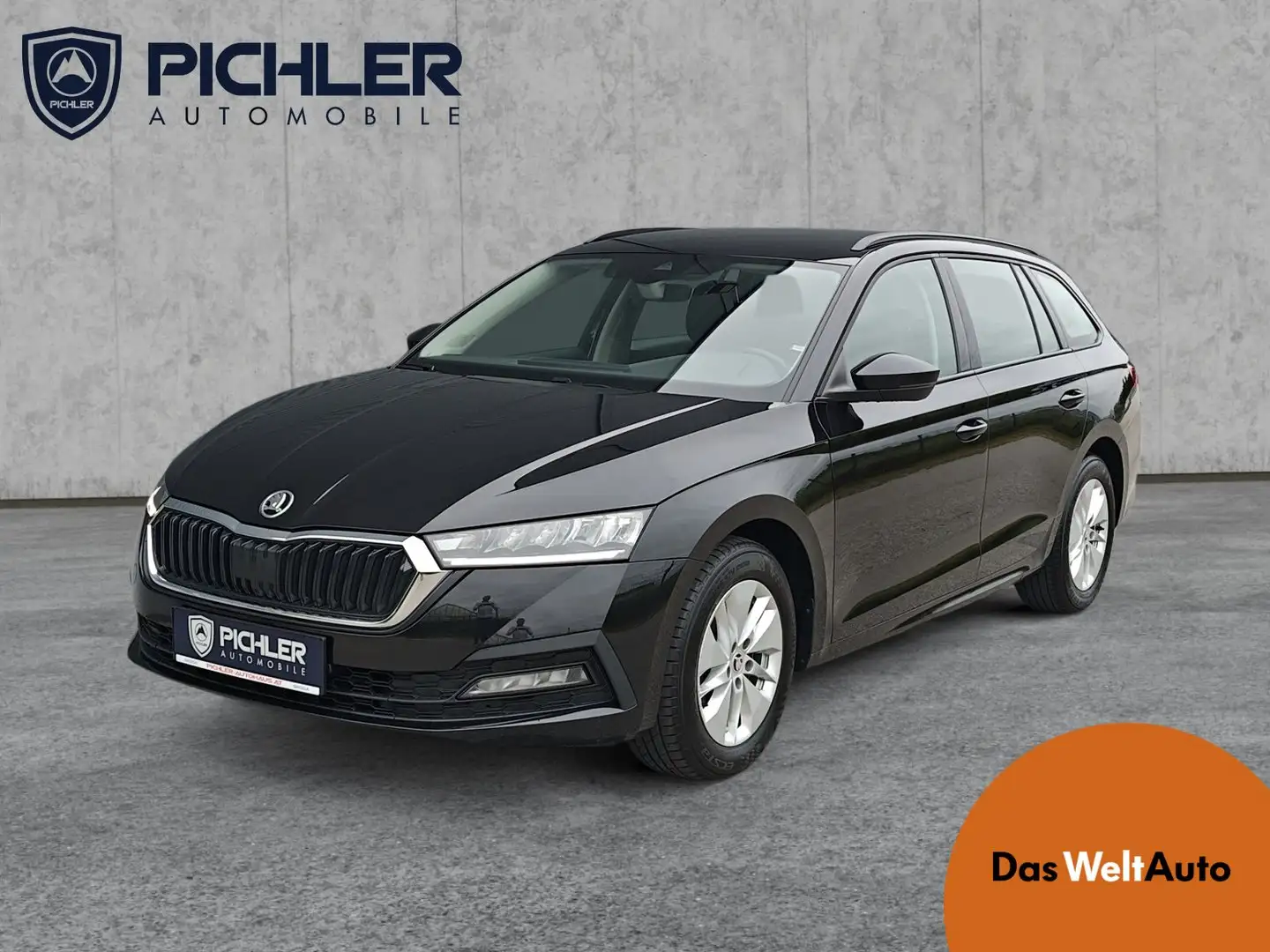 Skoda Octavia Ambition TDI DSG Zwart - 1