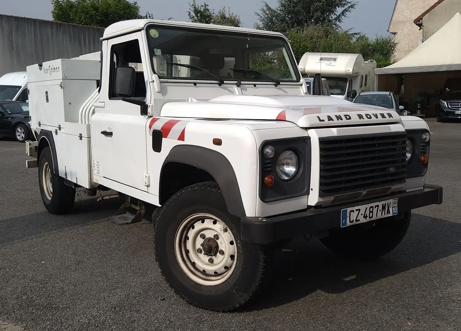 Land Rover Defender 130 SIMPLE CAB MARK V Blanc - 1