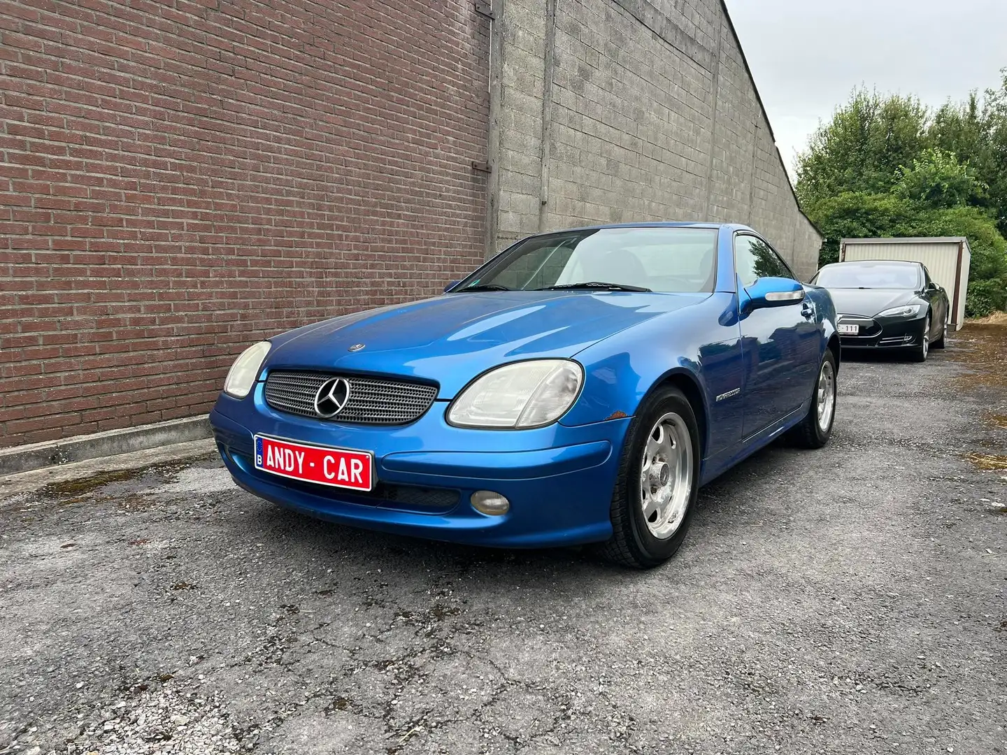 Mercedes-Benz SLK 200 Kompressor ** VENDUE ** VERKOCHT ** SOLD ** Bleu - 2