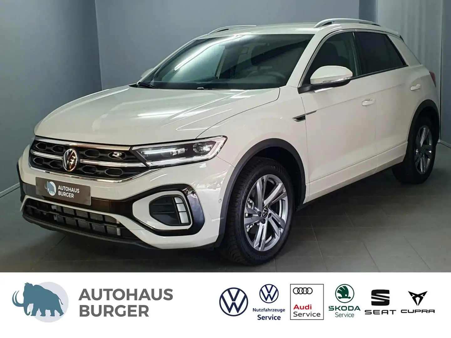 Volkswagen T-Roc 1.5TSI DSG R-Line/Standhz/AHK/MatrixLED /ACC Gris - 1