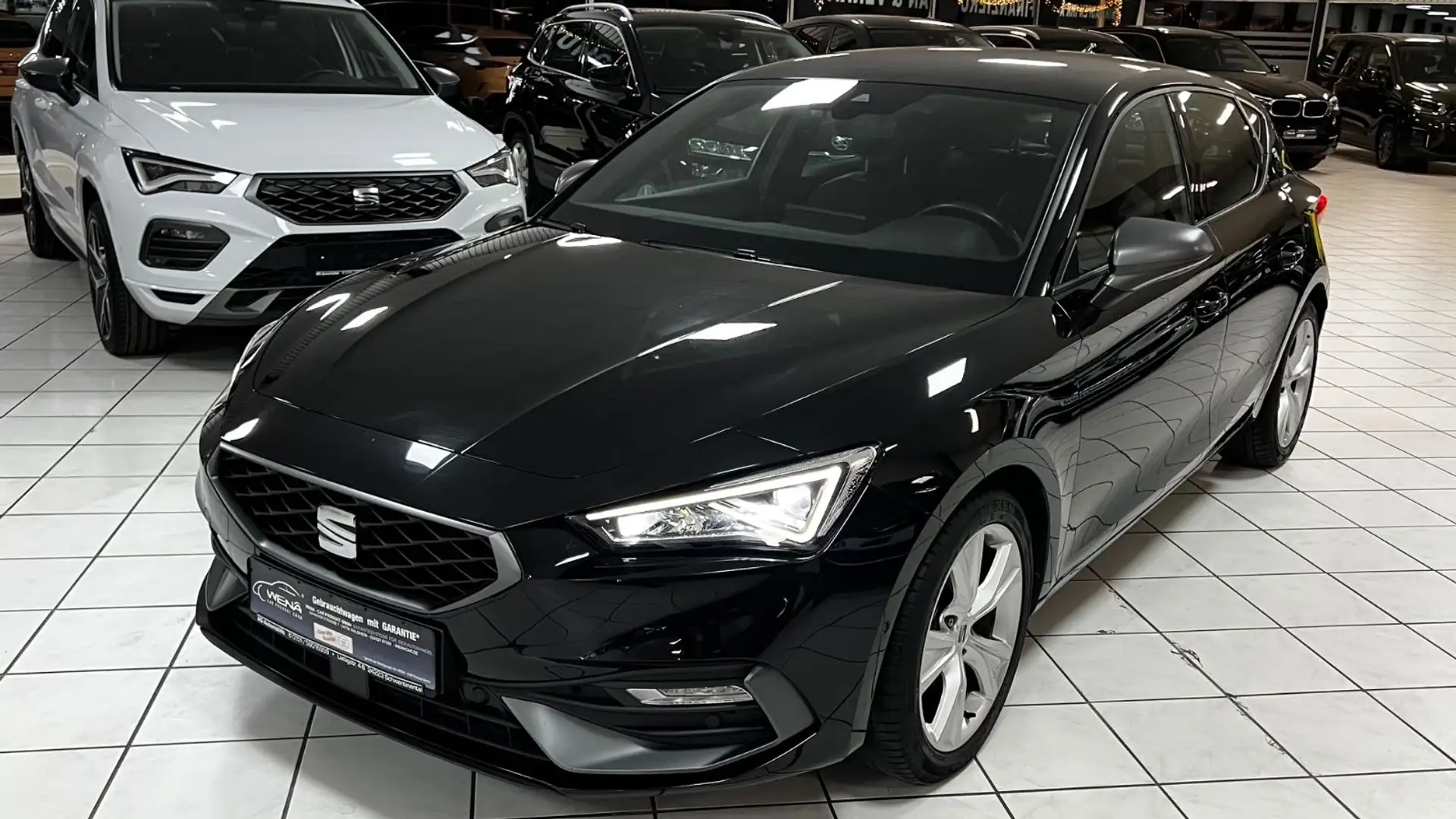 SEAT Leon FR TÜV&AU neu&Garantie Schwarz - 2