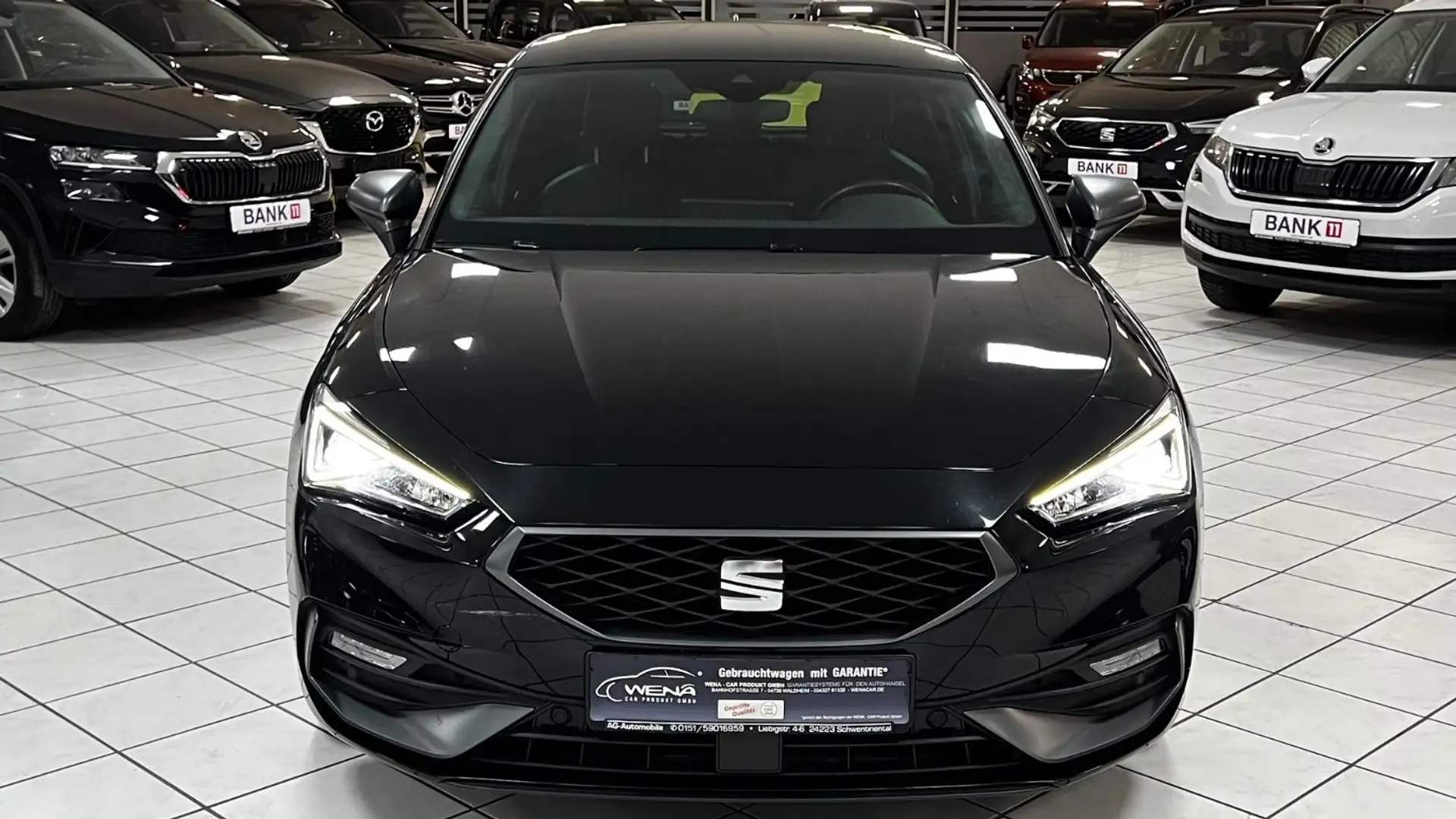 SEAT Leon FR TÜV&AU neu&Garantie Schwarz - 1