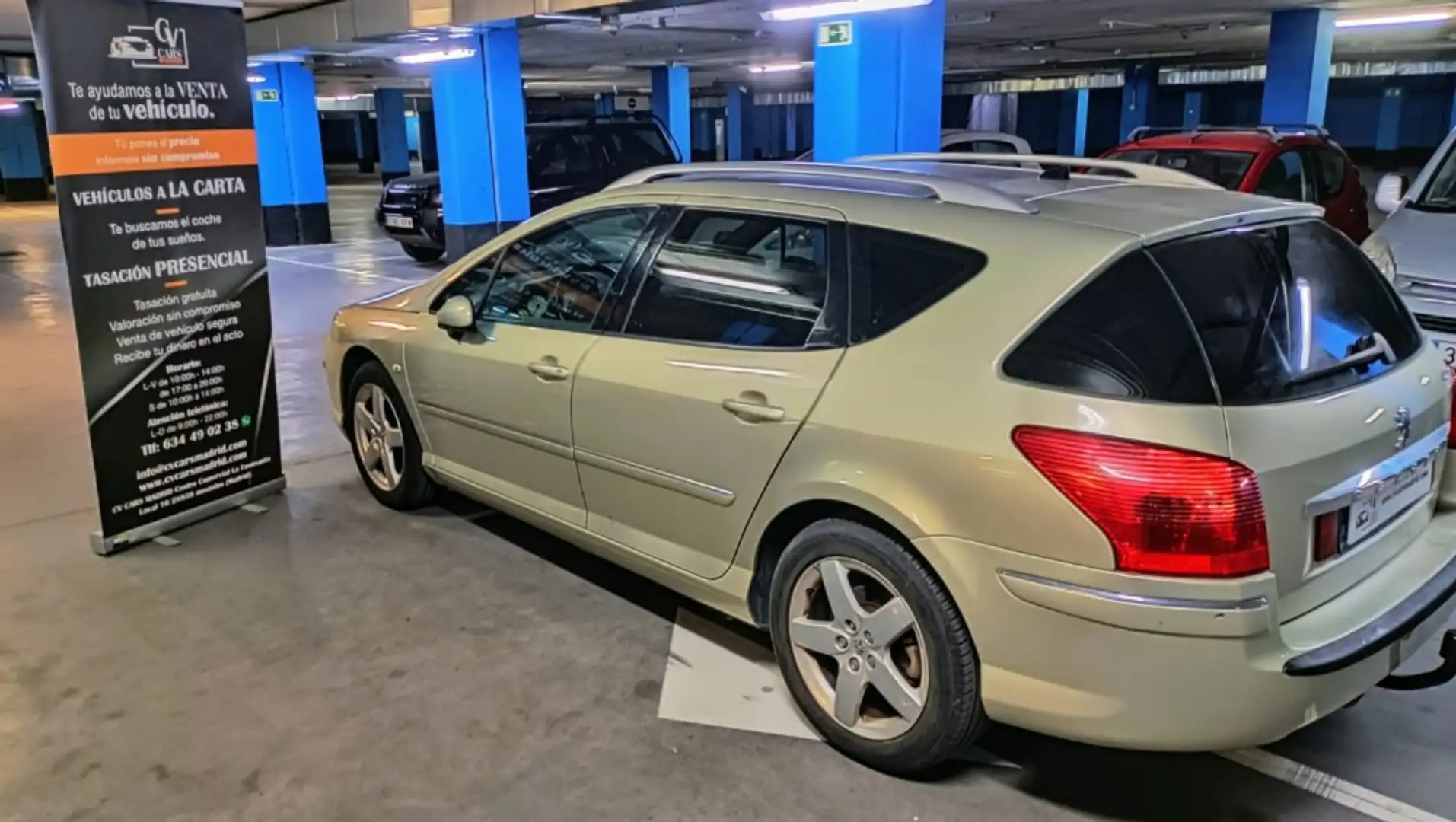 Peugeot 407 SW 2.0HDI Sport Beżowy - 2