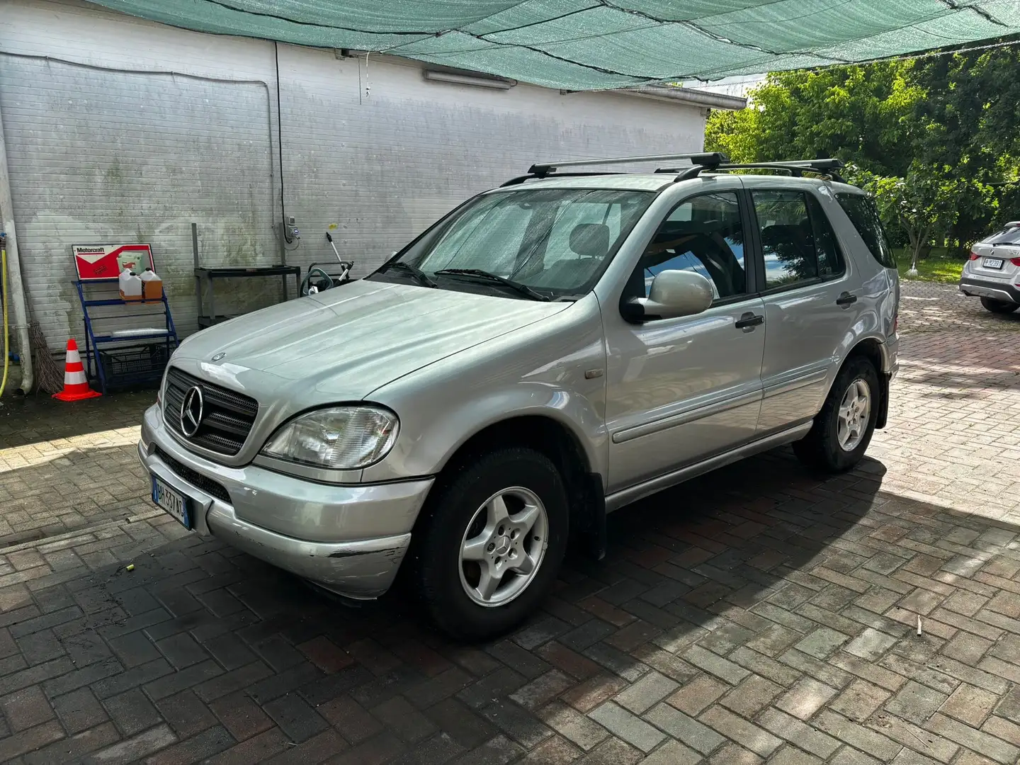Mercedes-Benz ML 320 AUT GPL UNIPROPRIETARIO 7 POSTI ISCRITTO ASI Argent - 1