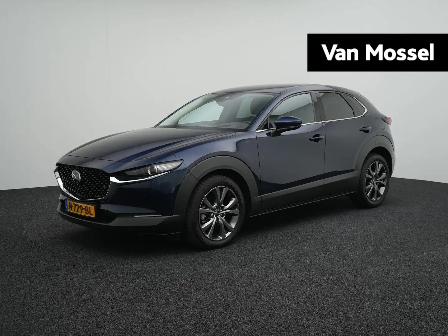 Mazda CX-30 2.0 e-SkyActiv-X M Hybrid Luxury HEAD-UP | LEDER | Blau - 1