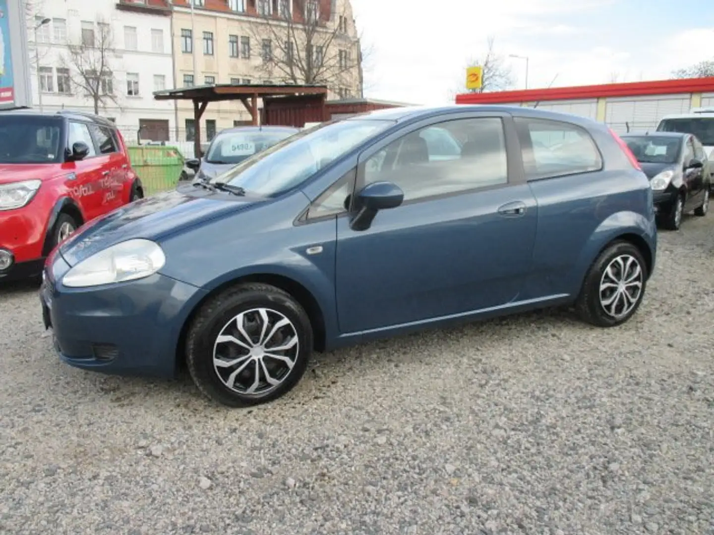 Fiat Grande Punto 1.4 8V Dynamic! 93 TKM! TÜV neu! Blau - 2