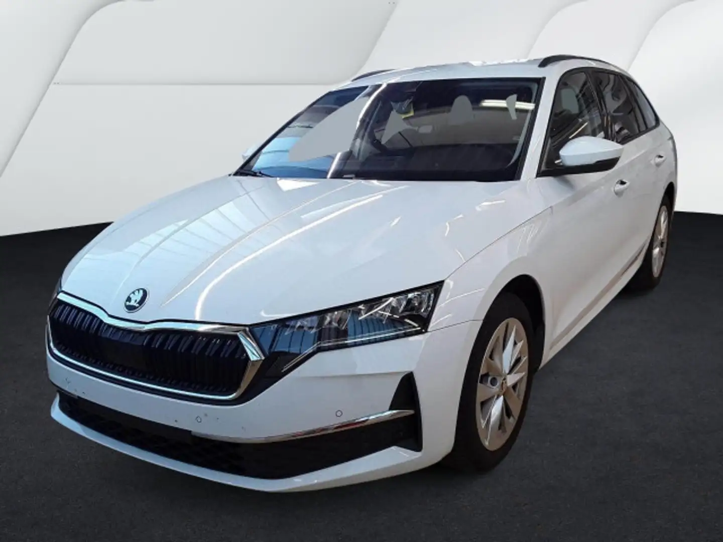Skoda Octavia Combi 1.5 eTSI SELECTION LED+NAVI+ACC Weiß - 1