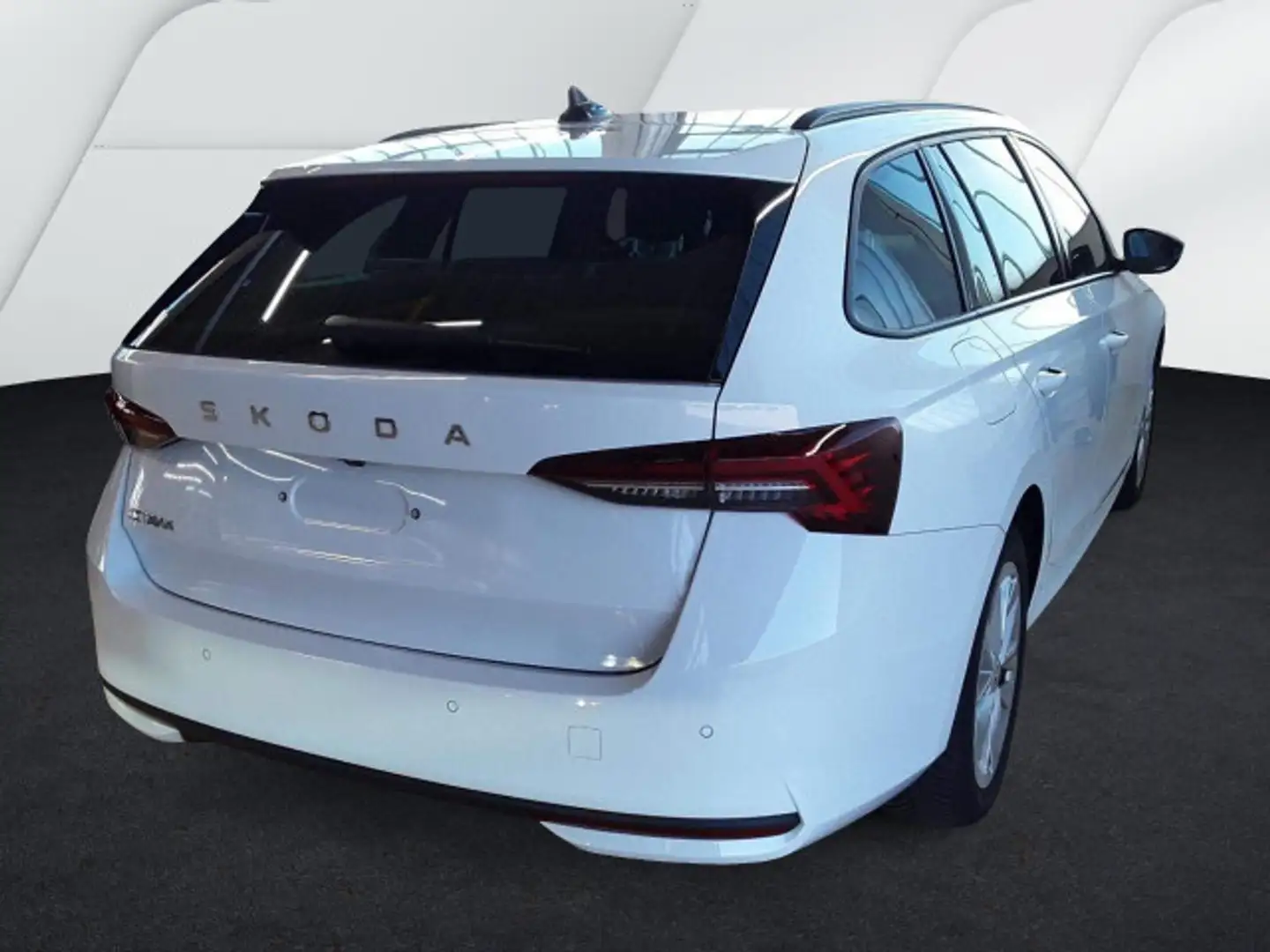 Skoda Octavia Combi 1.5 eTSI SELECTION LED+NAVI+ACC Weiß - 2