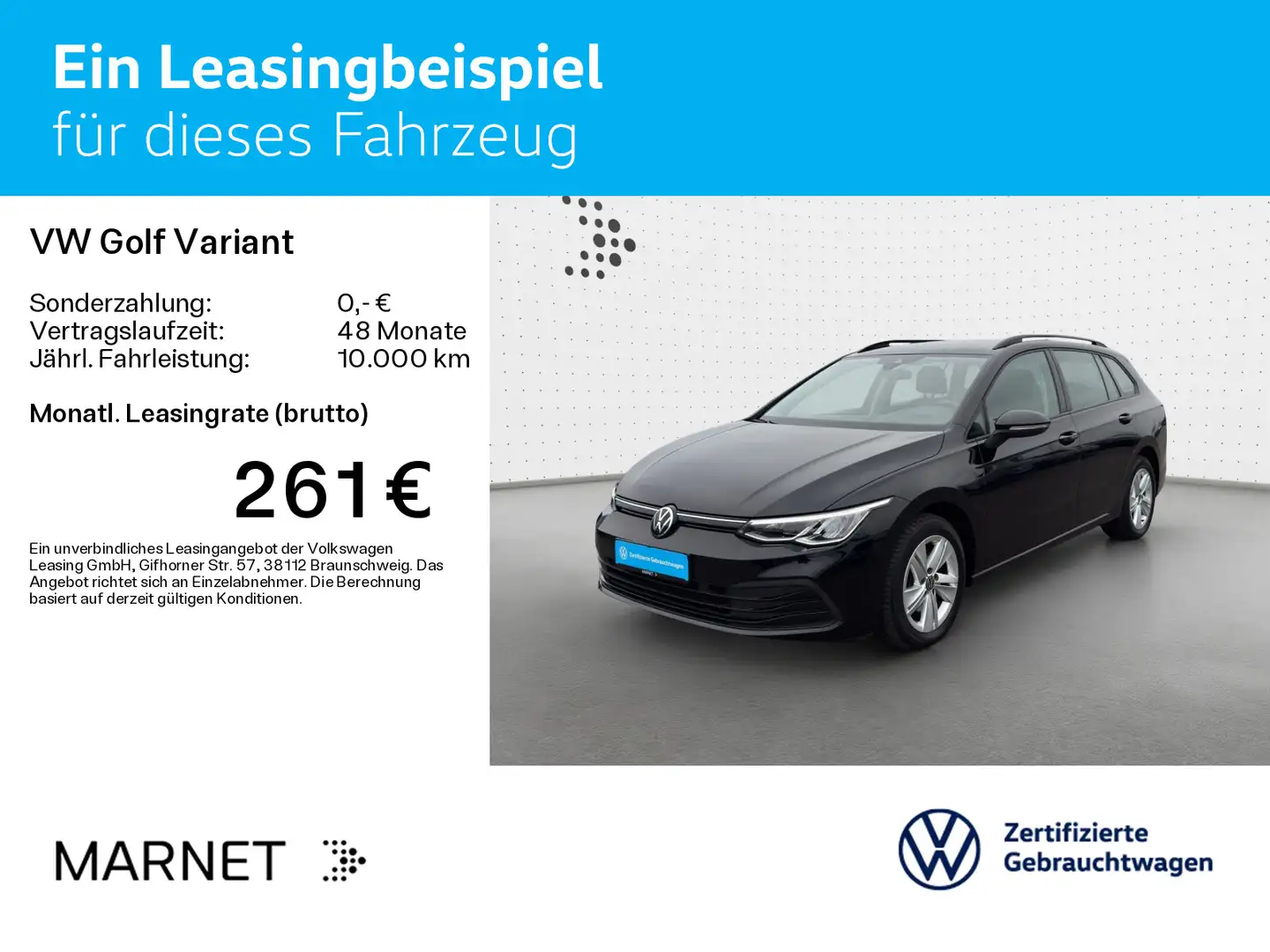 Volkswagen Golf Variant VIII 2.0 TDI DSG Life* Navi*AHK*Key Schwarz - 2