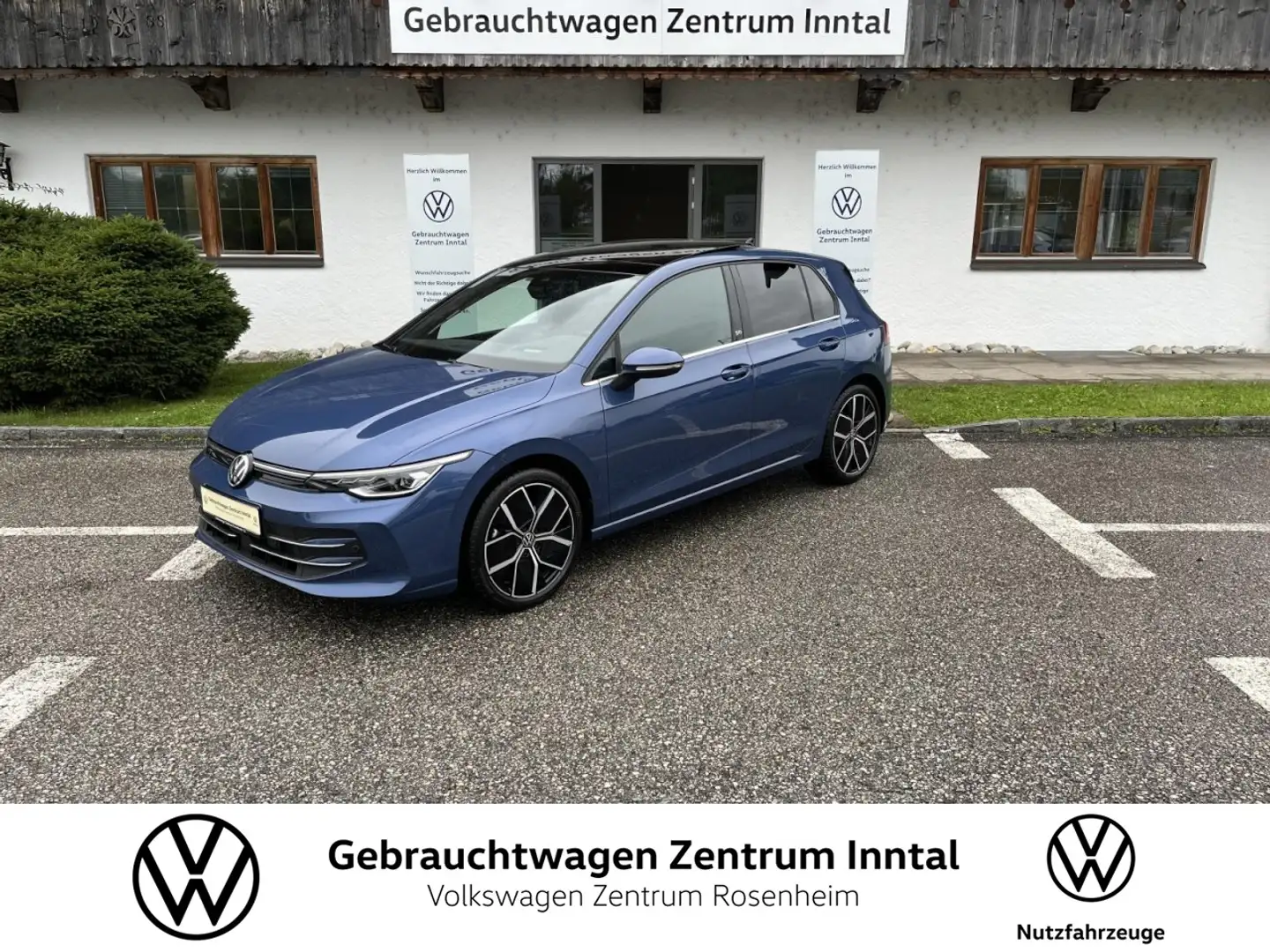 Volkswagen Golf VIII 1,5 TSI DSG Edition (LED+ACC+Sitzhzg:) Klima Blau - 1