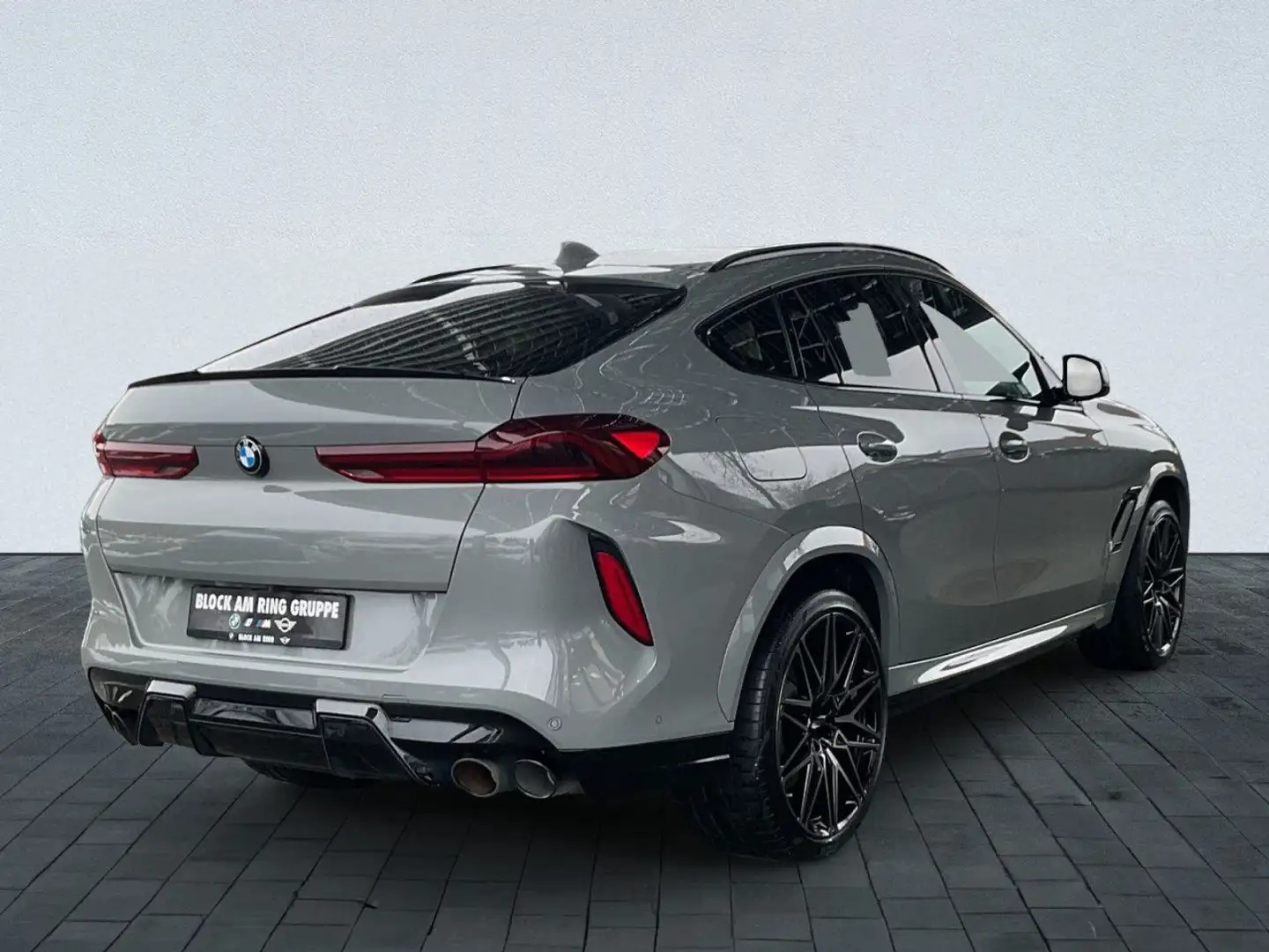 BMW X6 M Competition LicPro H/K DAB Pa+ DaPro Pano HUD Gris - 2