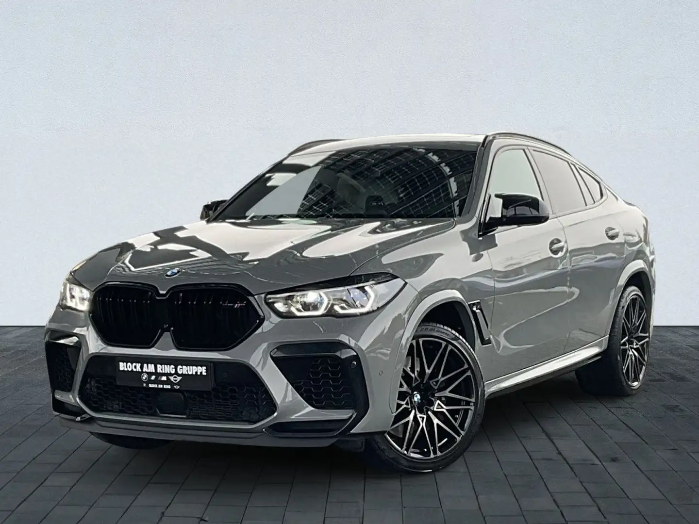 BMW X6 M Competition LicPro H/K DAB Pa+ DaPro Pano HUD Gris - 1