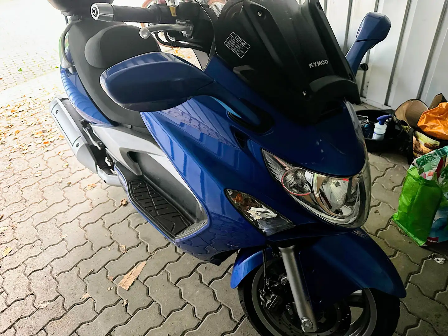 Kymco Xciting 500i Blauw - 2