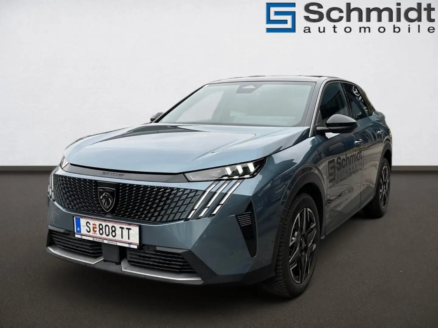 Peugeot 3008 GT Hybrid 136 e-DCS6 Bleu - 1