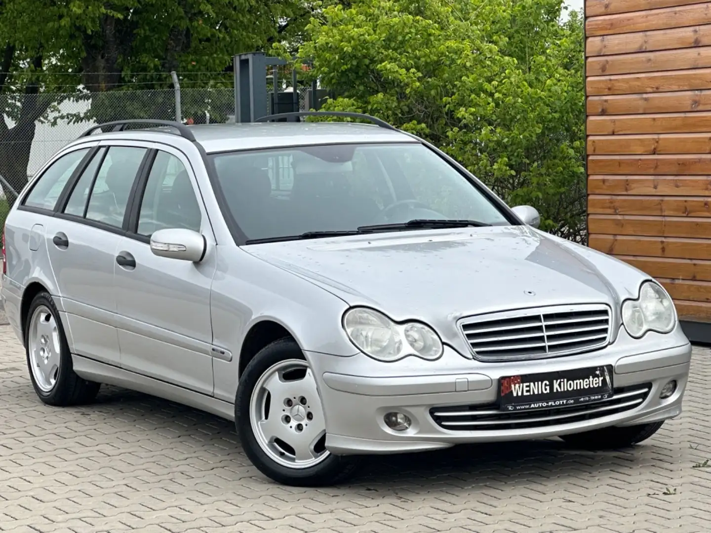 Mercedes-Benz C 200 T Kompressor Euro4 Scheckheft Klima Alu Срібний - 1