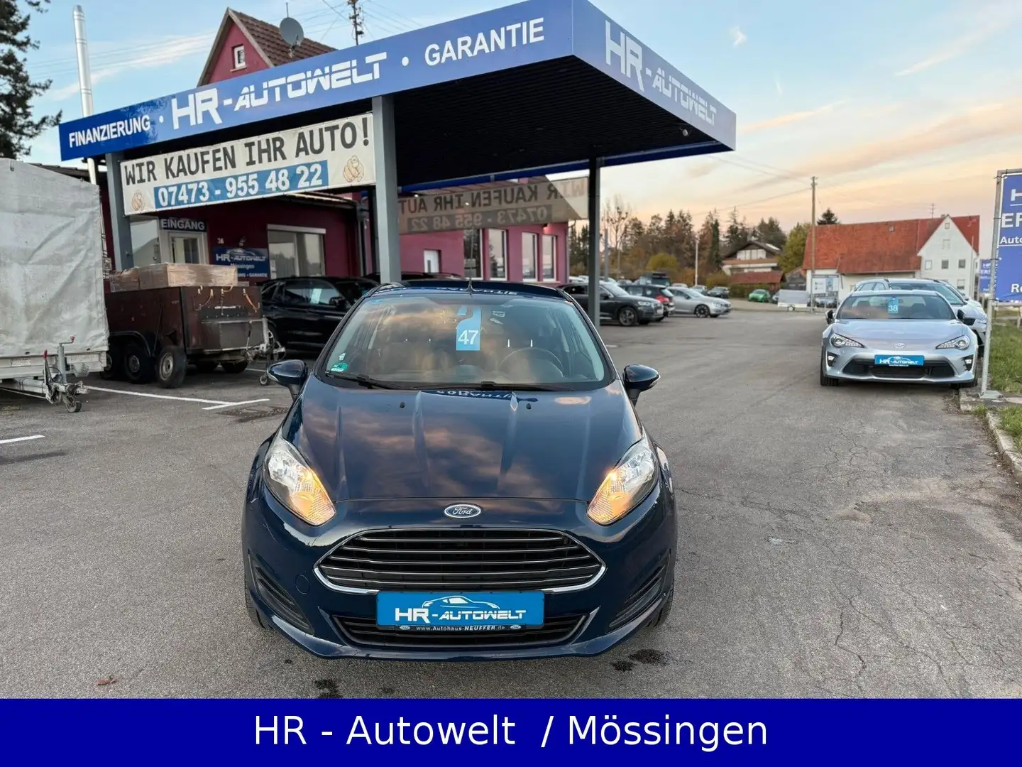 Ford Fiesta 1.25 *1.HAND*4.ZYLINDER*TÜV NEU*GARANTIE* Bleu - 2